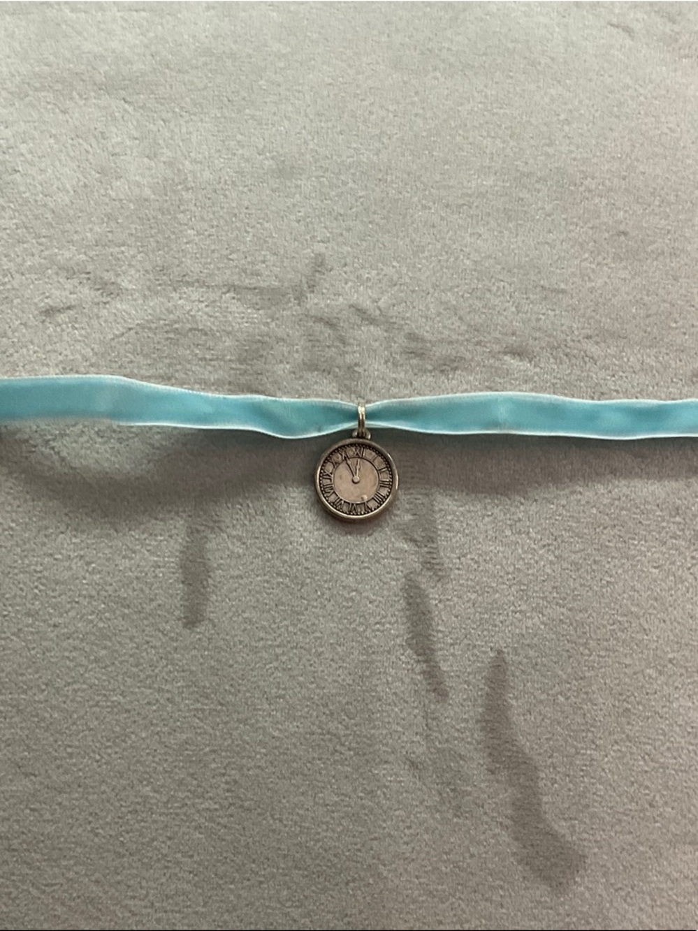 Disney inspired Alice and Wonderland pocket watch choker